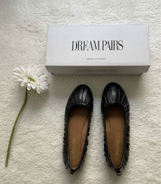 Bailarinas Dream Pairs Negras Talla 37