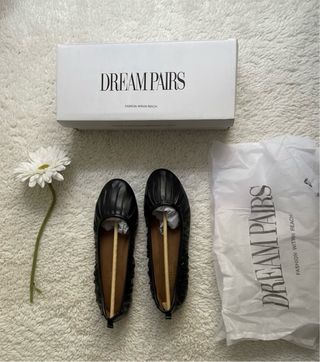 Bailarinas Dream Pairs Negras Talla 37