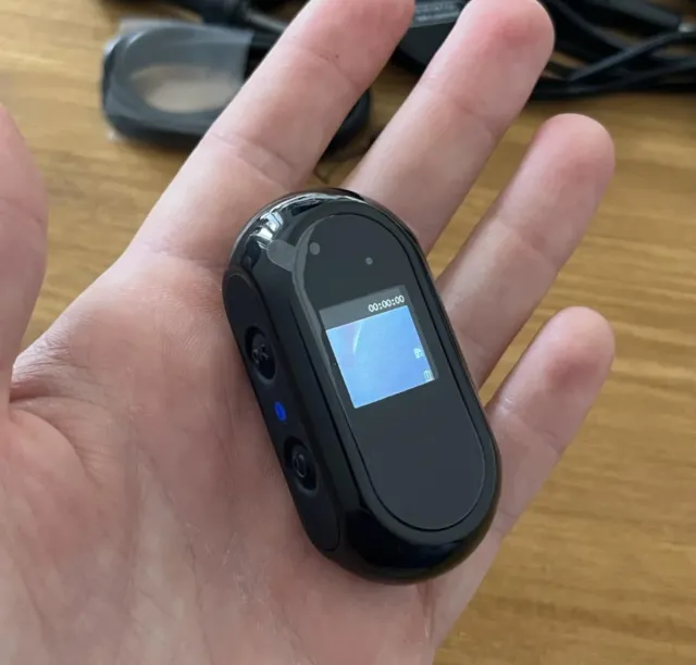 Mini Cámara Deportiva Corporal HD 1080P Negra