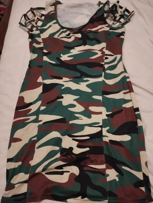 Vestido de verano camuflaje