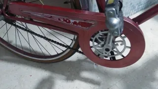 Bicicleta Retro Roja