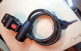 Cavo Antifurto Spirale Bici MTB/BMX