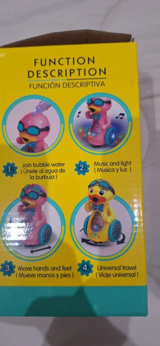 Pato de Pompas Juguete