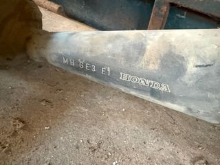 Tubo de escape Honda