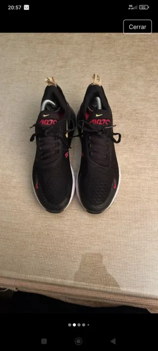 Zapatillas Nike Air Max 270 Negras Doradas