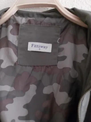 Parka verde militar Fittway