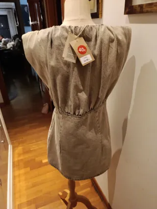 Vestido vaquero mujer GOA GOA M/38 tachuelas