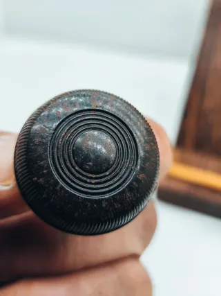 Conjunto 3 botones mando radio antigua