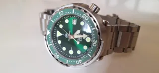 Reloj Addiesdive Tuna Verde Automático