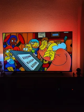 TV Philips QLED 4K 55 Ambilight