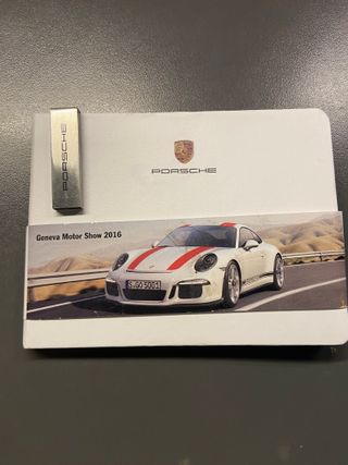 Porsche blocco note + USB