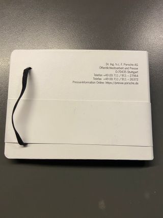 Porsche blocco note + USB