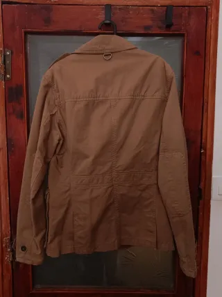 Gabardina Mango Marrón Talla M