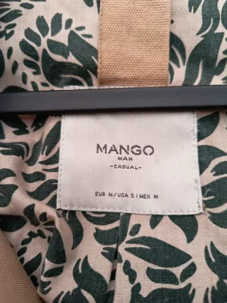 Gabardina Mango Marrón Talla M