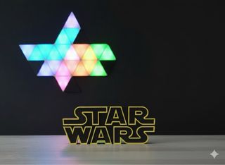 Letrero Logo Star Wars / Guerra de las Galaxias