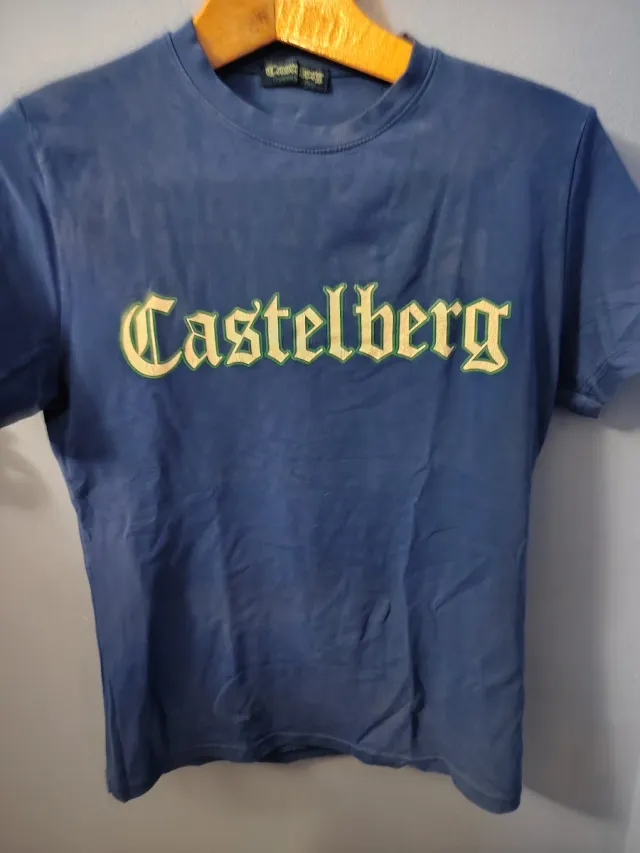 T-shirt Castelberg blu
