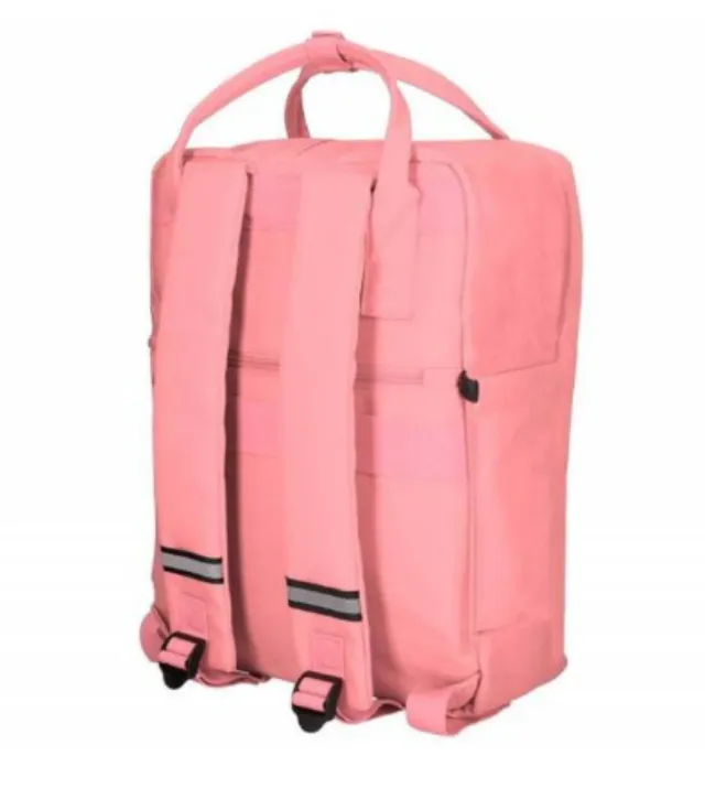 Mochila Antartic escolar color coral 39x30x11,5