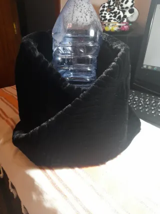 Bufanda terciopelo negro El Corte Inglés