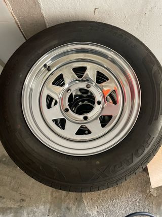 4 Llantas 15p 4x4 y Neumáticos 225/60 R15
