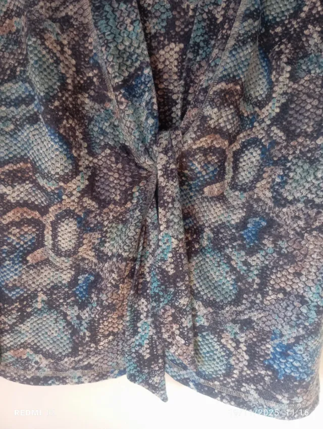 Conjunto 2 en 1 estampado serpiente