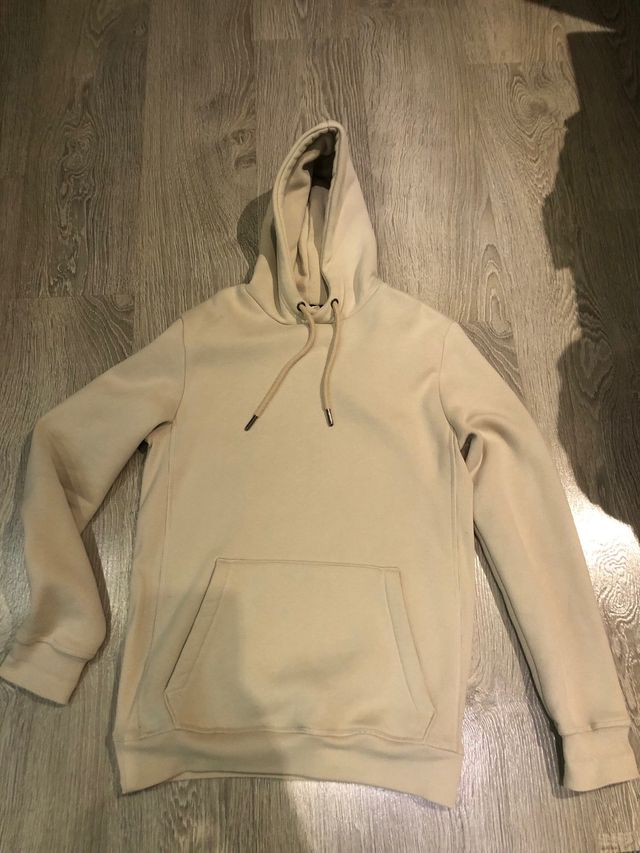 Sudadera chico deportiva beige Talla XS