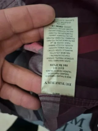 Camicia Burberry a quadri