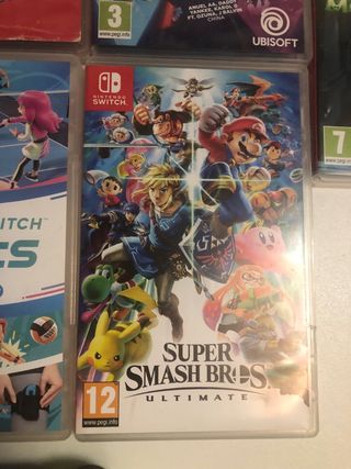 Nintendo Switch Azul/Amarillo + 10 juegos