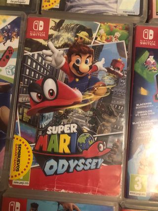 Nintendo Switch Azul/Amarillo + 10 juegos