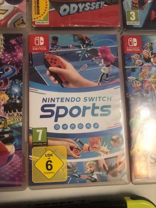 Nintendo Switch Azul/Amarillo + 10 juegos