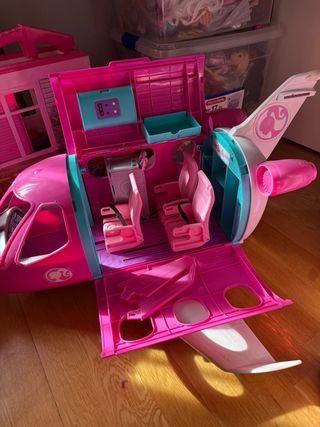 Lote Barbie: Casa, Ambulancia, Avión, caravana