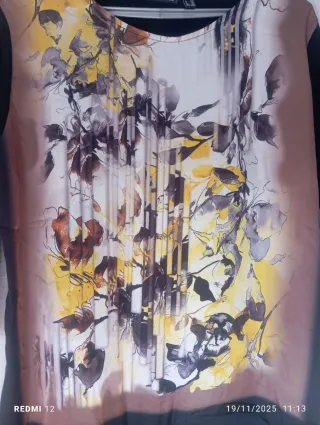 Blusa Punt Roma Talla L Estampado Floral