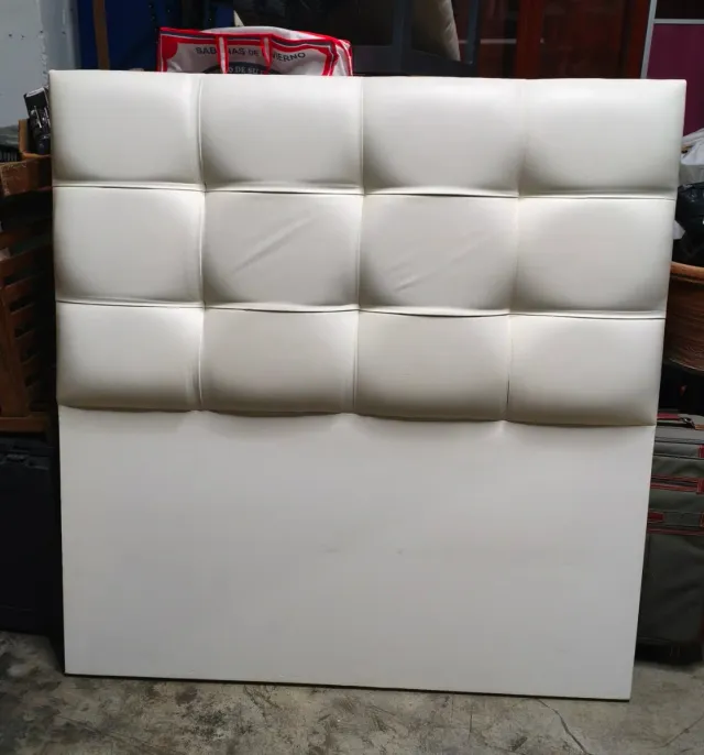 Cabecero Cama Matrimonio Piel Sintética