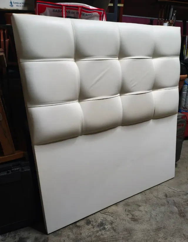 Cabecero Cama Matrimonio Piel Sintética