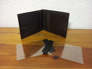 Cartera / billetero piel para hombre