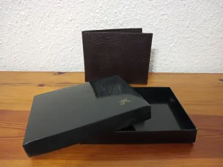 Cartera / billetero piel para hombre