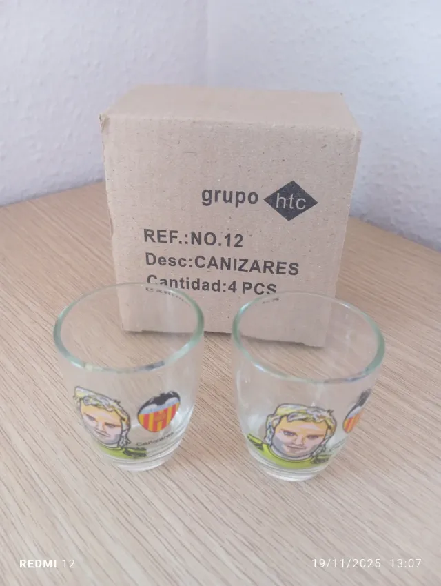 Chupitos Cristal Canizares HTC - Set 4