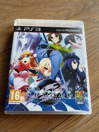 Xblaze Code: Embryo PS3