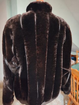 Chaquetón Mouton Piel Natural Talla 40/42