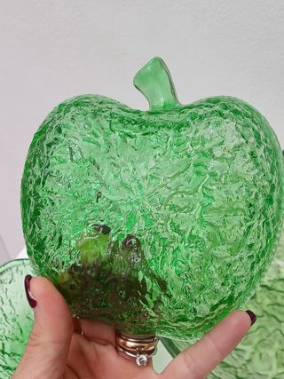 Set 7 Coppette Macedonia Vintage Vetro