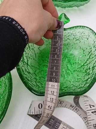 Set 7 Coppette Macedonia Vintage Vetro