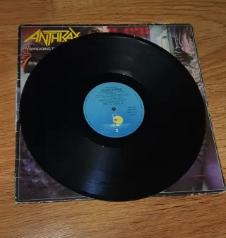 Vinilo Anthrax Spreading the Disease