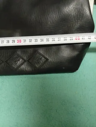 Bolso de piel Modlux negro