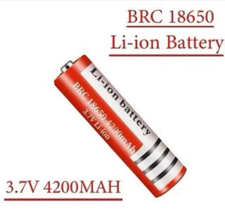 6 Baterías 18650 Li-ion 4200mAh Recargables