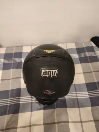 Casco Agv Negro