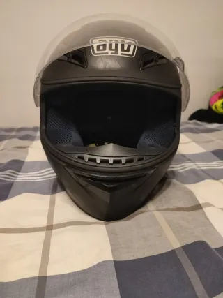 Casco Agv Negro
