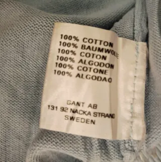 Jersey GANT Azul V-Neck