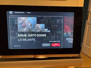 TV BeoVision7 y Mando Beo4 B&O