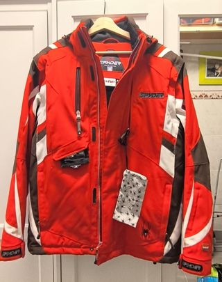 Chaqueta Spyder Roja y Marrón