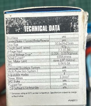 Combo LRP iX8 Dynamic 8 2200KV