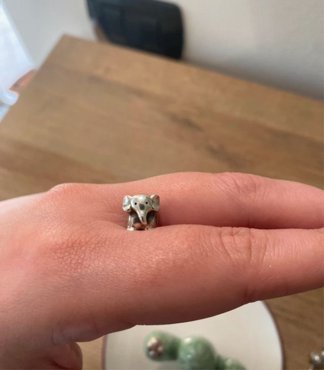 Charm Pandora Elefante Argento